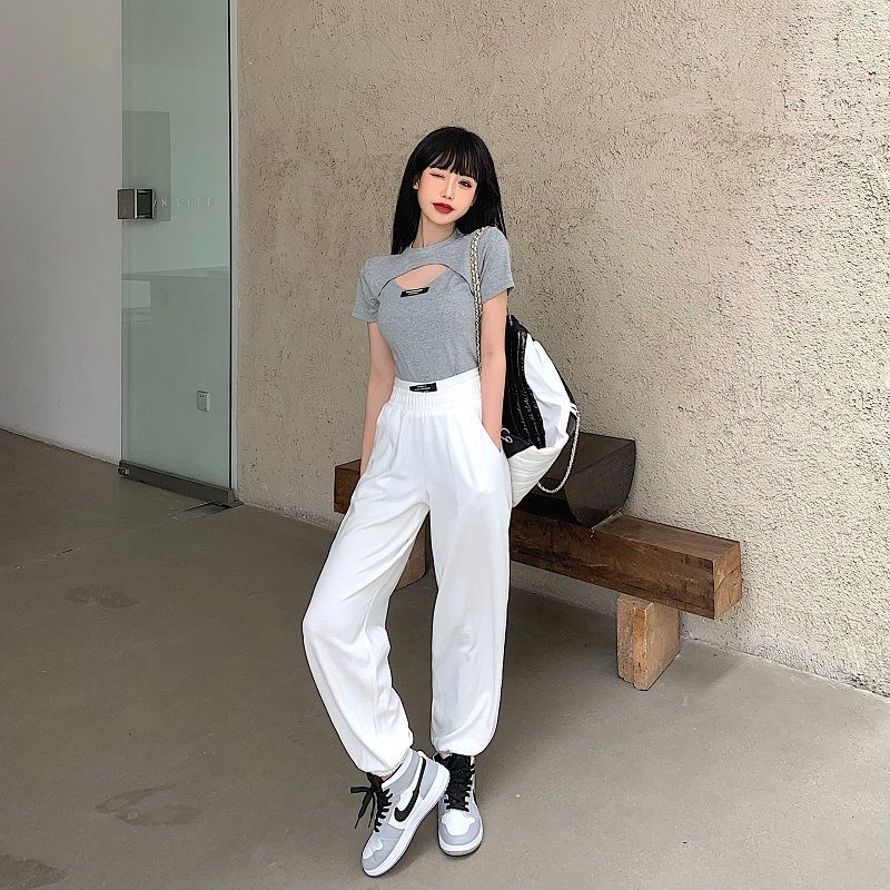 Áo thun COZOK tay ngắn form ôm kiểu dáng hợp thời trang