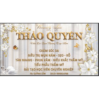 Tranh dán tường Tranh Spa tiết kế theo yêu cầu kích thước lớn có keo sẵn