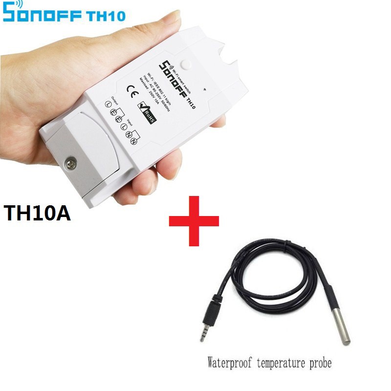 SONOFF DS18B20, cảm biến nhiệt độ nước, dùng kết hợp với các thiết bị (Sonoff TH10, Sonoff TH16)