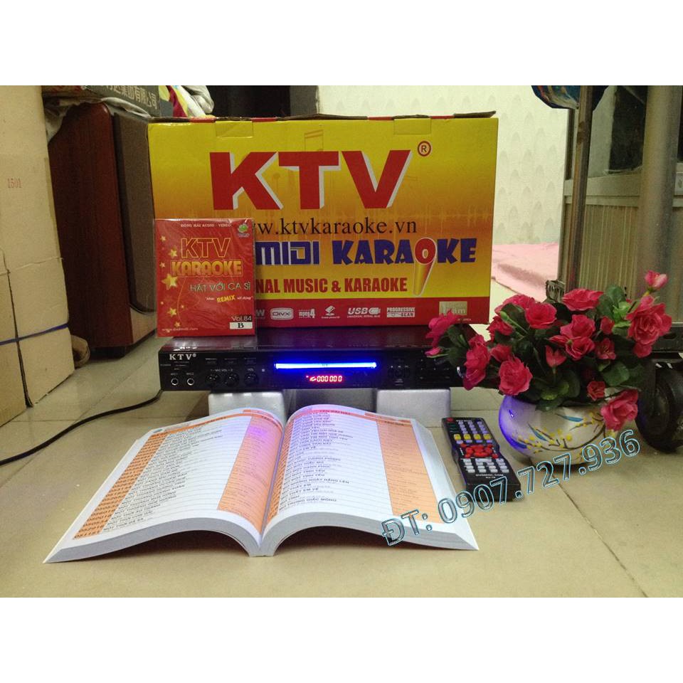 Đầu Karaoke 5 số KTV chính hãng