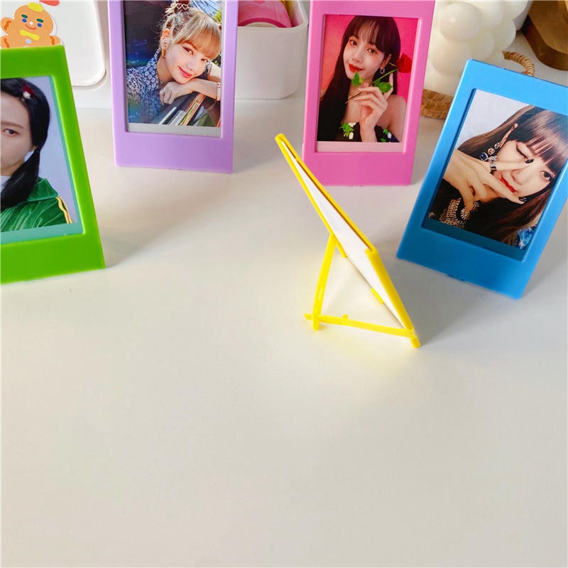 Giá Đỡ Ảnh / Thẻ Mini Nhiều Màu Sắc Dễ Thương Cho Nữ