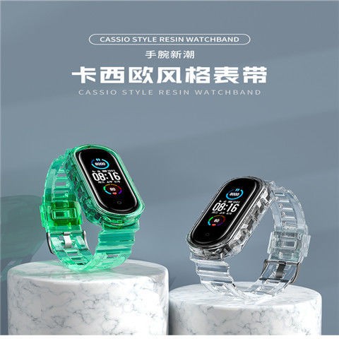 Dây Đeo Tay Thể Thao Thông Minh Chống Nước Và Mồ Hôi Cho Mi Band 6 Glacier One Break 5 4 / 3 Nfc 4th Và 5th