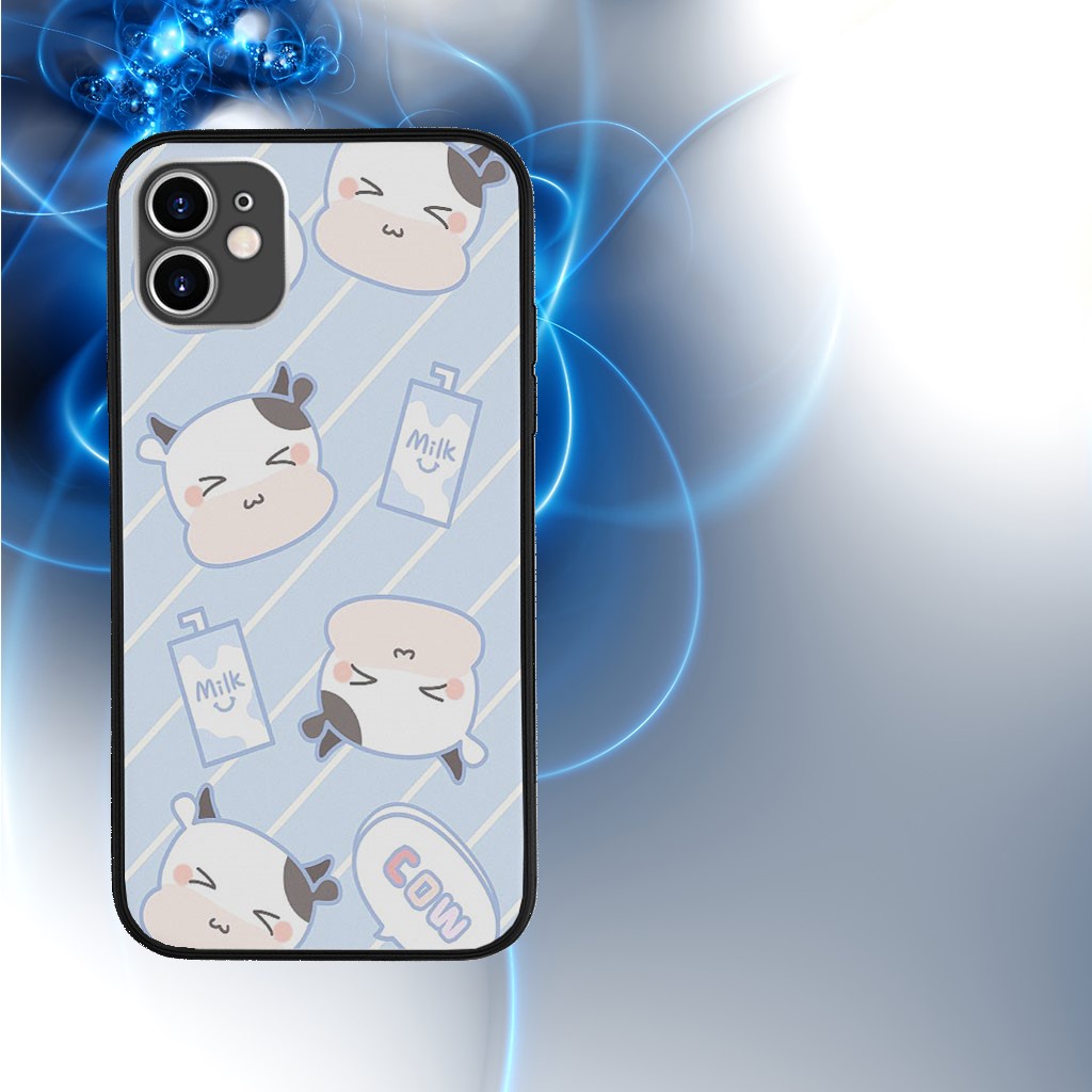 Ốp lưng silicon blue pastel pattern BS20220061