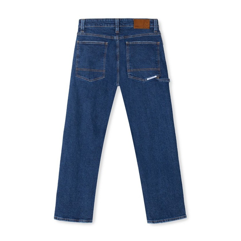 OWL BRAND® Quần Jean Dài Relax Xanh Đậm - OWL040521 | BigBuy360 - bigbuy360.vn