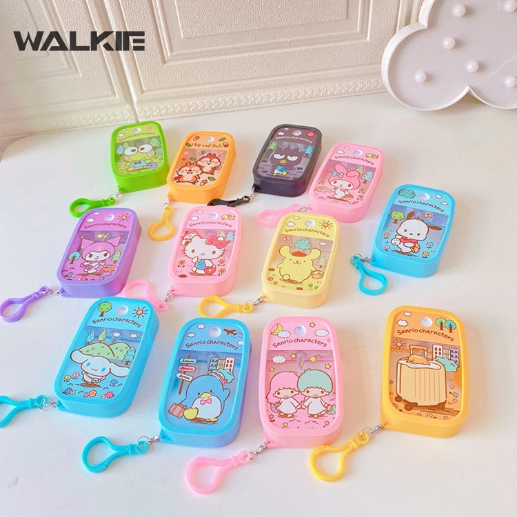 Bình Xịt Đựng Nước Họa Tiết Hoạt Hình Mèo Kitty Dễ Thương Mang Đi Du Lịch Tiện Lợi