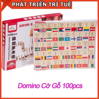 100 quân cờ domilo các nước cho bé.