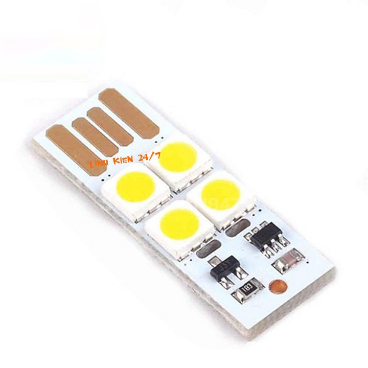 Đèn Led USB Siêu Mỏng Cảm Biến Chạm Tay