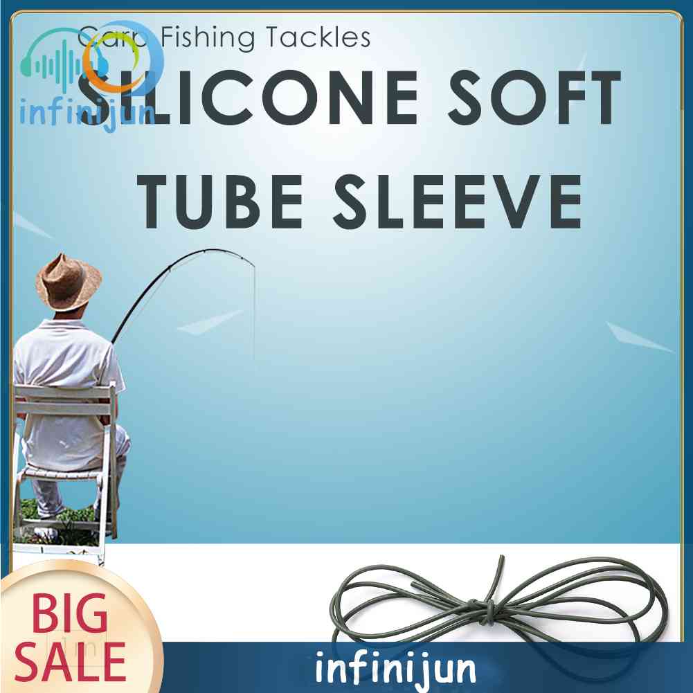 Ống Silicone Mềm 1m Hỗ Trợ Câu Cá DIY