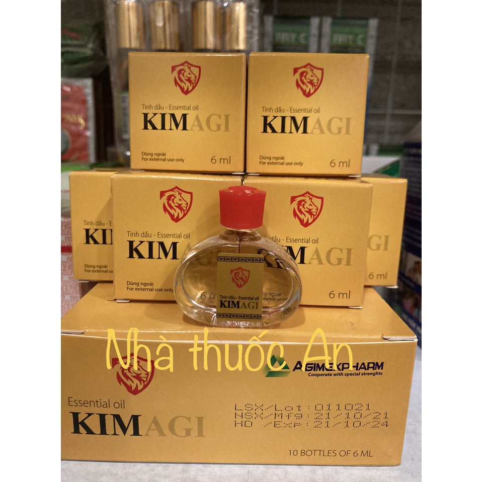 Dầu gió kim AGI - Chai 6ml