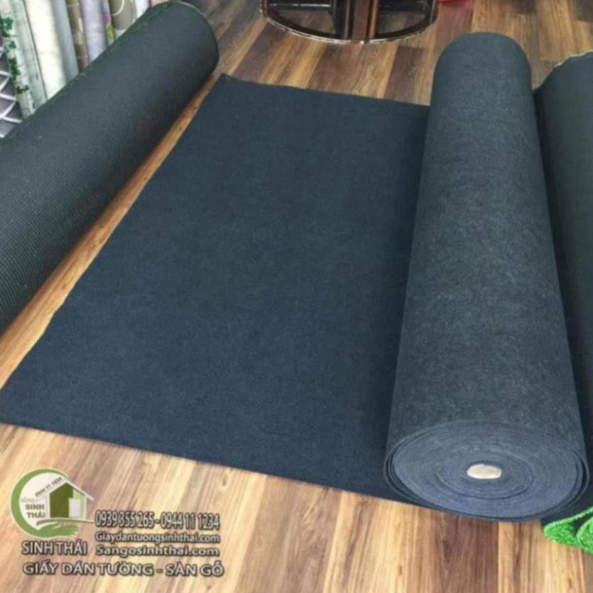 Thảm nỉ trải sàn giá rẻ màu xám, đen, đỏ, xanh