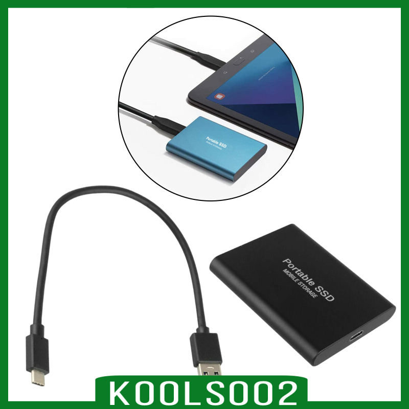 [KOOLSOO2]Metal 2.5\" USB 3.1 Gen-1 SSD External Storage Up to 1050 MB/s