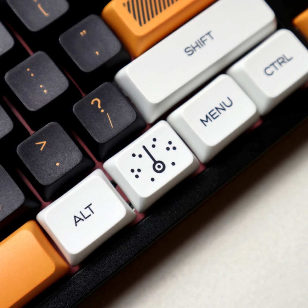 Keycap, 123 phím thăng hoa PBT XDA chiến tranh ảo keycap Bàn phím cơ Cherry MX keycap bàn phím game keycap