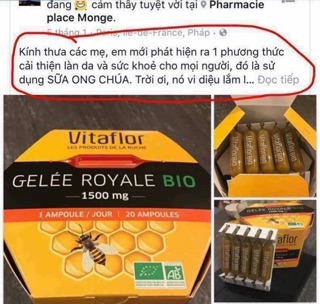 Sữa ong chúa Vitaflor