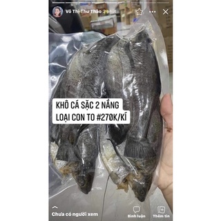 Khô cá sặc 2 nắng ngon