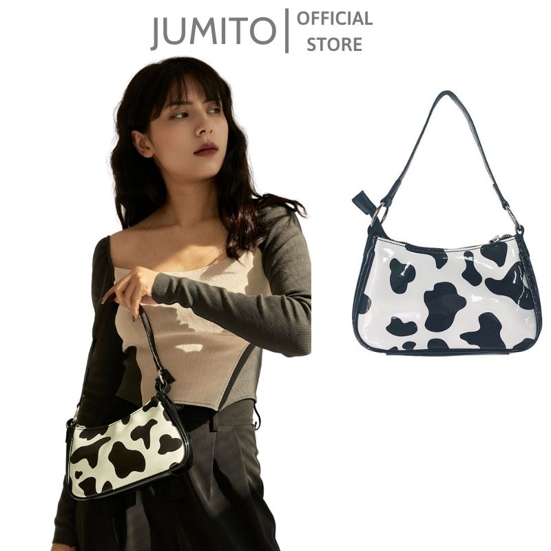 Túi xách nữ kẹp nách bò sữa đeo vai hàng Quảng Châu thời trang JUMITO 3023141418
