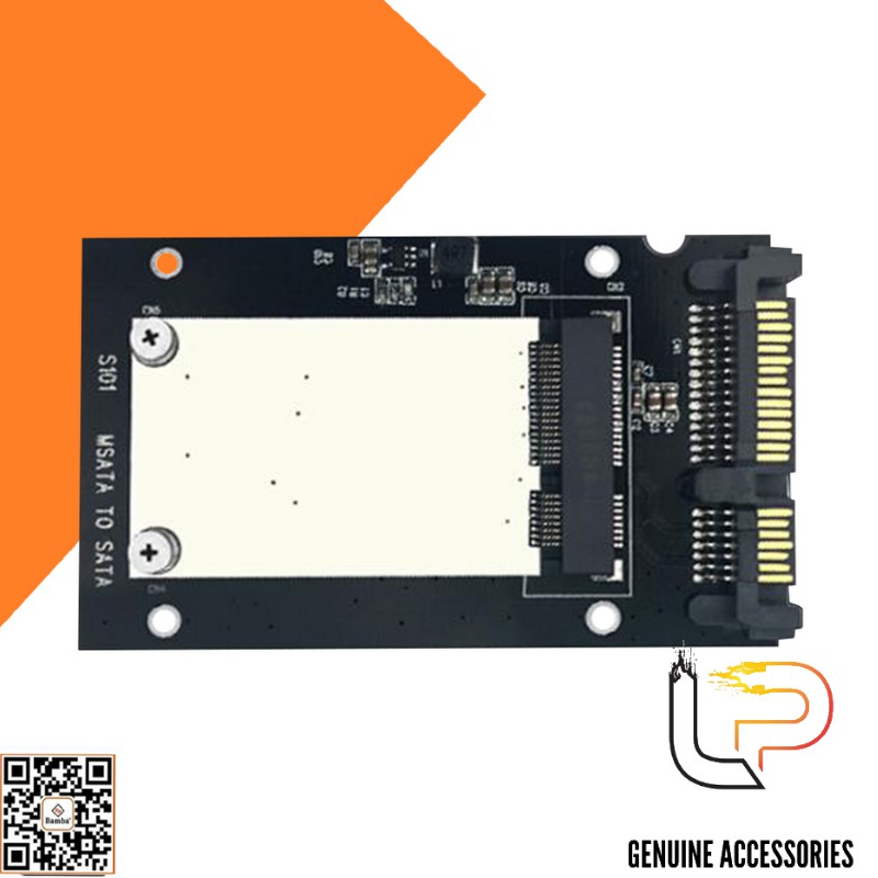 HỘP ĐỰNG Ổ CỨNG SSD MSATA BAMBA B2 - BOX SSD MSATA RA SATA 3 BAMBA B2