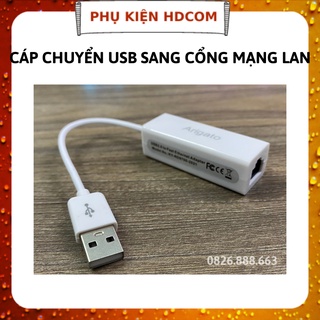Cáp chuyển usb sang lan, dây chuyển usb to lan 2.0 nhỏ gọn