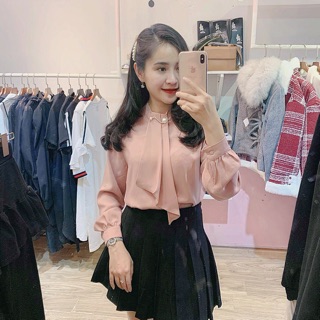 Sơ mi voan lụa