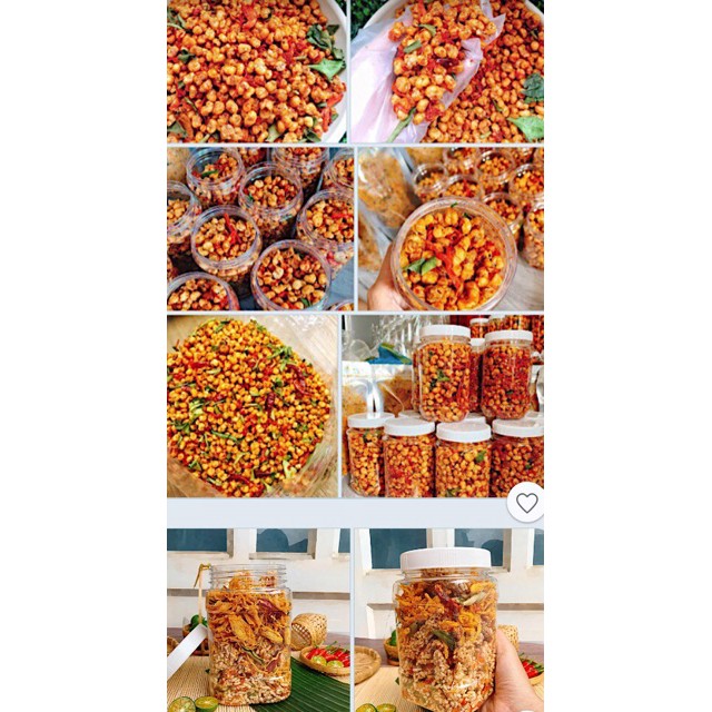 🌽Bắp Rim Sate Mix Khô Bò Lá Chanh Siêu Ngon món vặt gây nghiện luca333