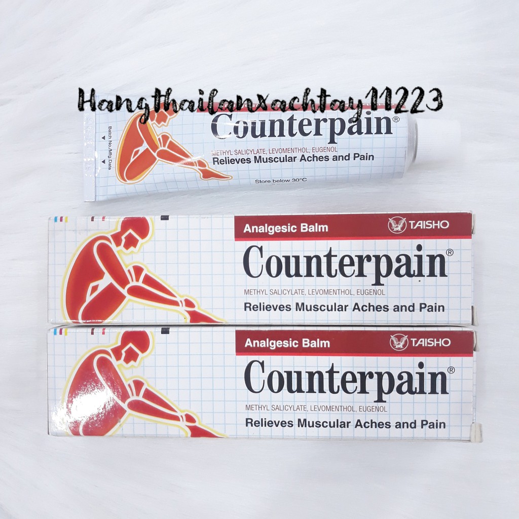 Cao xoa bóp lạnh Counterpain 60g sản xuất tại Thailand (TAISHO JAPAN)