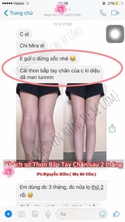 Tinh Chất Thon Bắp Tay,Bắp Chân Hàn