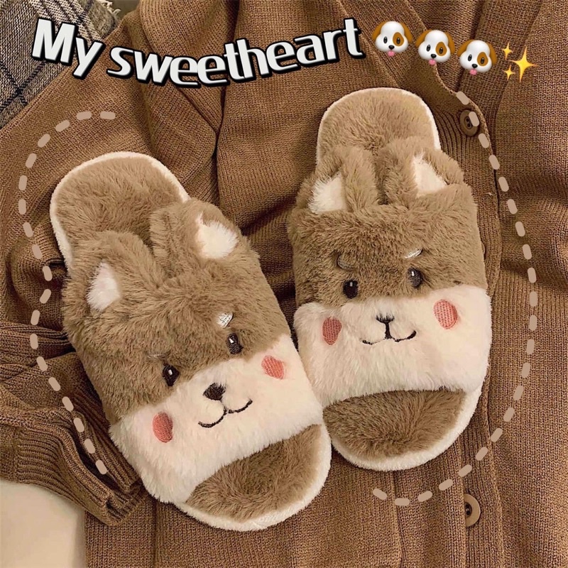 Dép Quai Ngang Bông - DEP1132