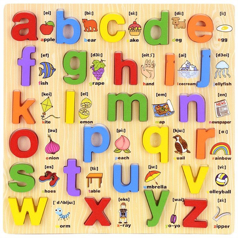 Bảng chữ cái, chữ số song ngữ cho bé vừa học vừa chơi