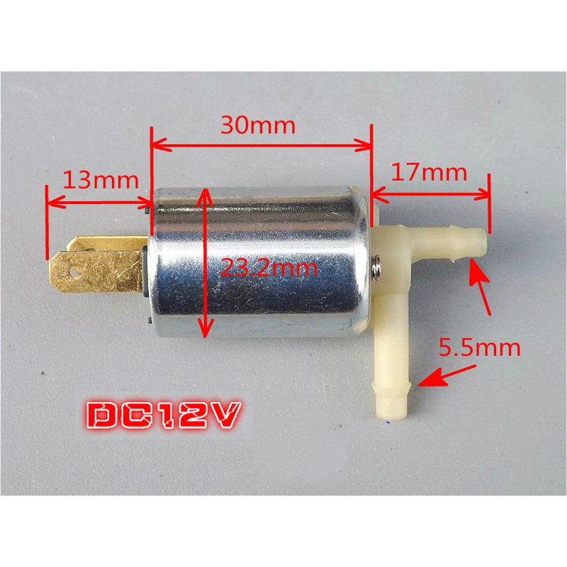 Van điện đóng mở nước dùng điện DC12V (cũ)
