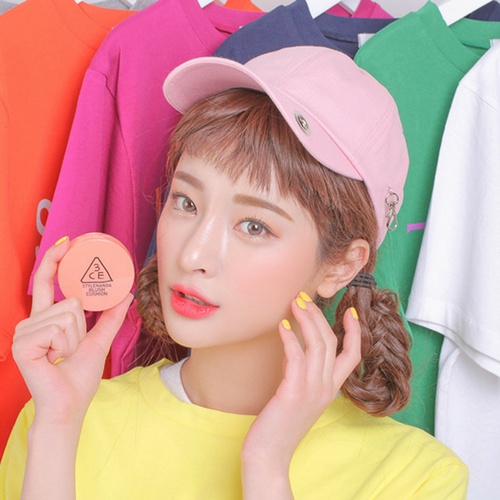 MÁ HỒNG KEM 3CE STYLENANDA BLUSH CUSHION MANDARINE CHÍNH HÃNG