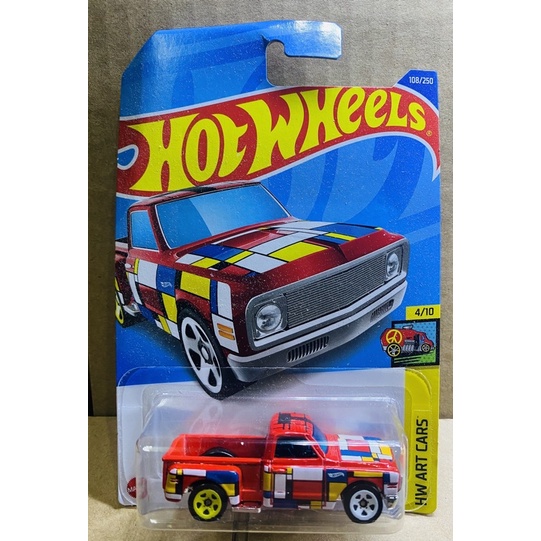 Hotwheels Xe mô hình 69 Chevy Pickup