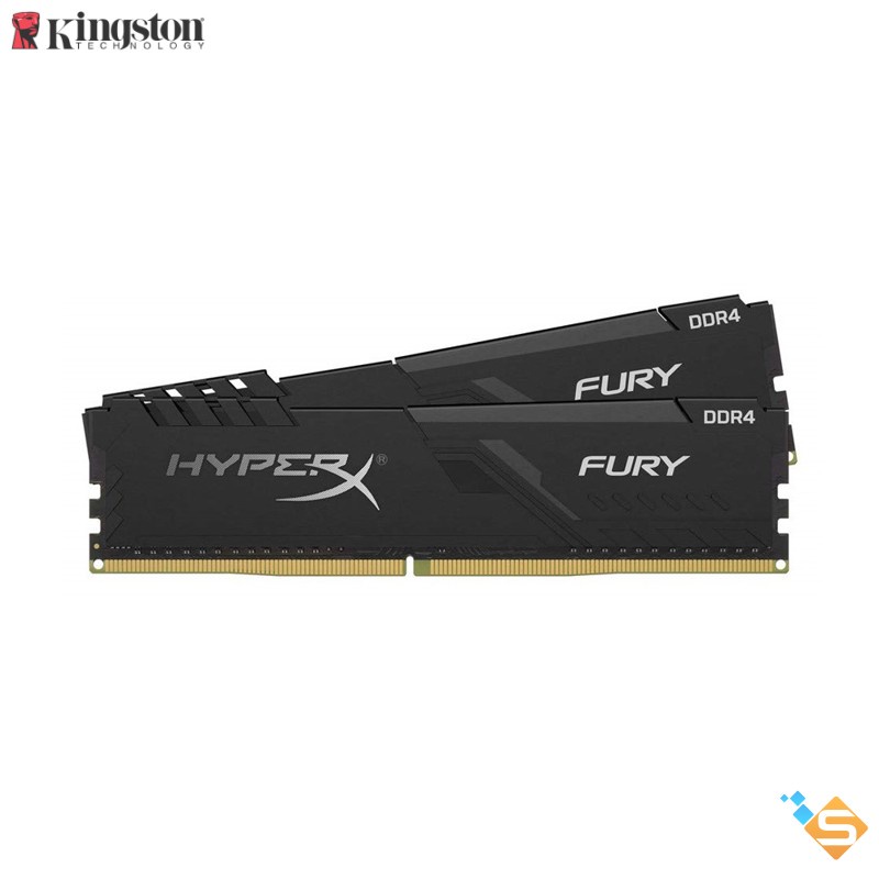 RAM PC Kingston Fury HyperX 16GB 8GB 2666MHz DDR4 CL16 DIMM Beast Black KF426C16BB - Bảo Hành 3 Năm