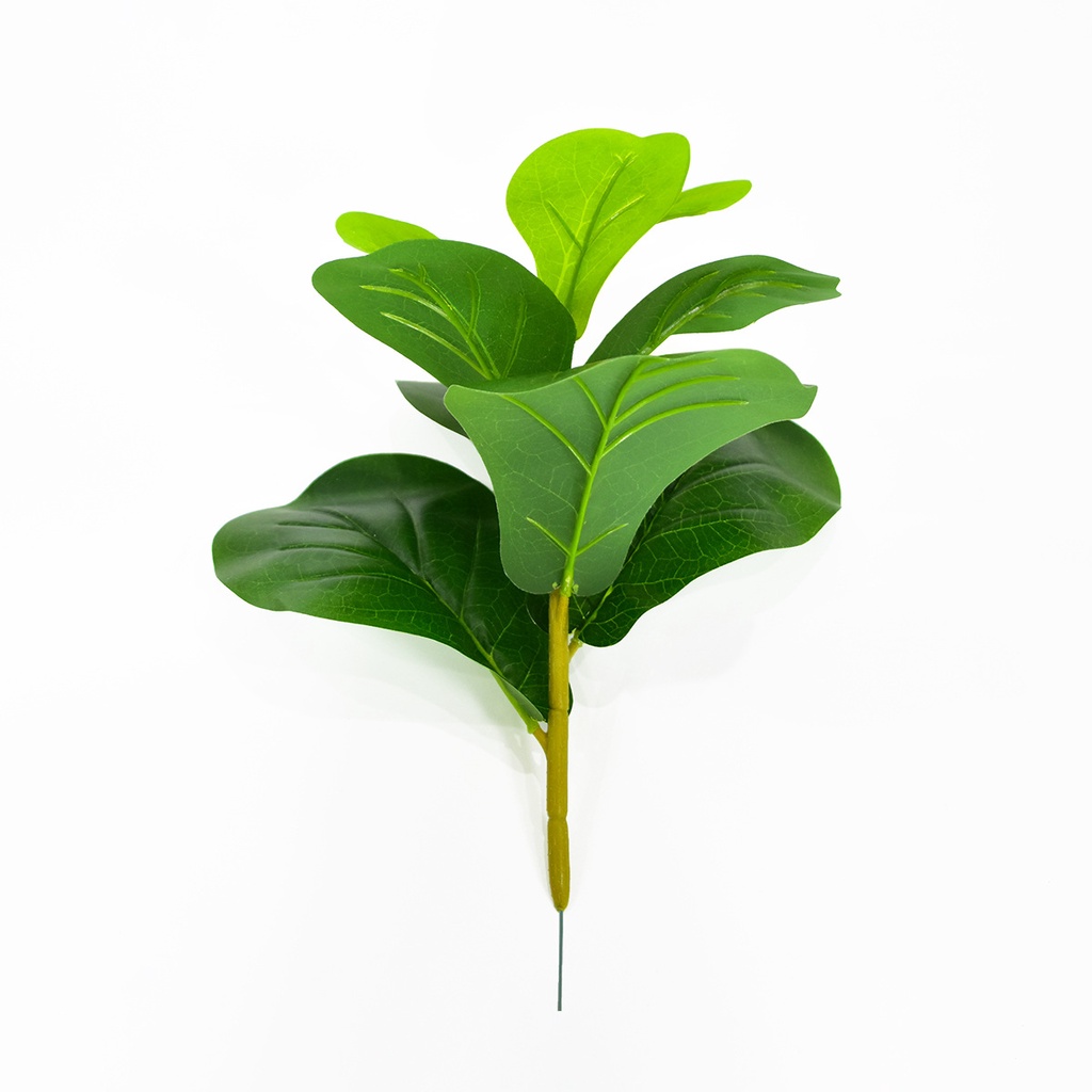 Cây Bàng Singapore Mini Cao 35cm - Cây Hoa Giả Trang Trí Lizflower [Không Kèm Chậu