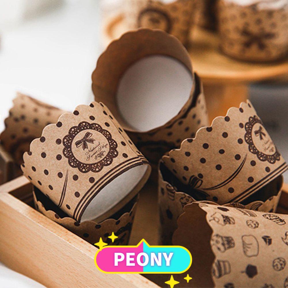 Set 50 Cốc Giấy Dùng Để Gói Bánh Cupcake DIY|Khuôn Làm Bánh Muffin Thiết Kế Tiện Lợi Dễ Dùng Cho Nhà Bếp
