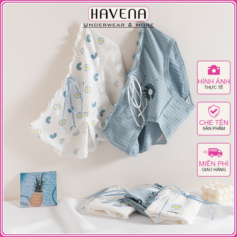 Quần Lót Nữ Cute Dễ Thương Cotton Kháng Khuẩn HAVENA QC23