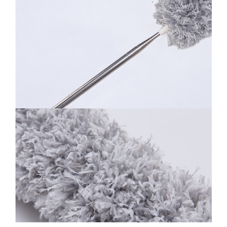 Chổi Quét Trần Nhà KUNBE, Có Cán Điều Chỉnh Độ Tối Đa 2.8m Thuận Lợi Quét Mạng Nhện Bụi Bẩn Trên Cao