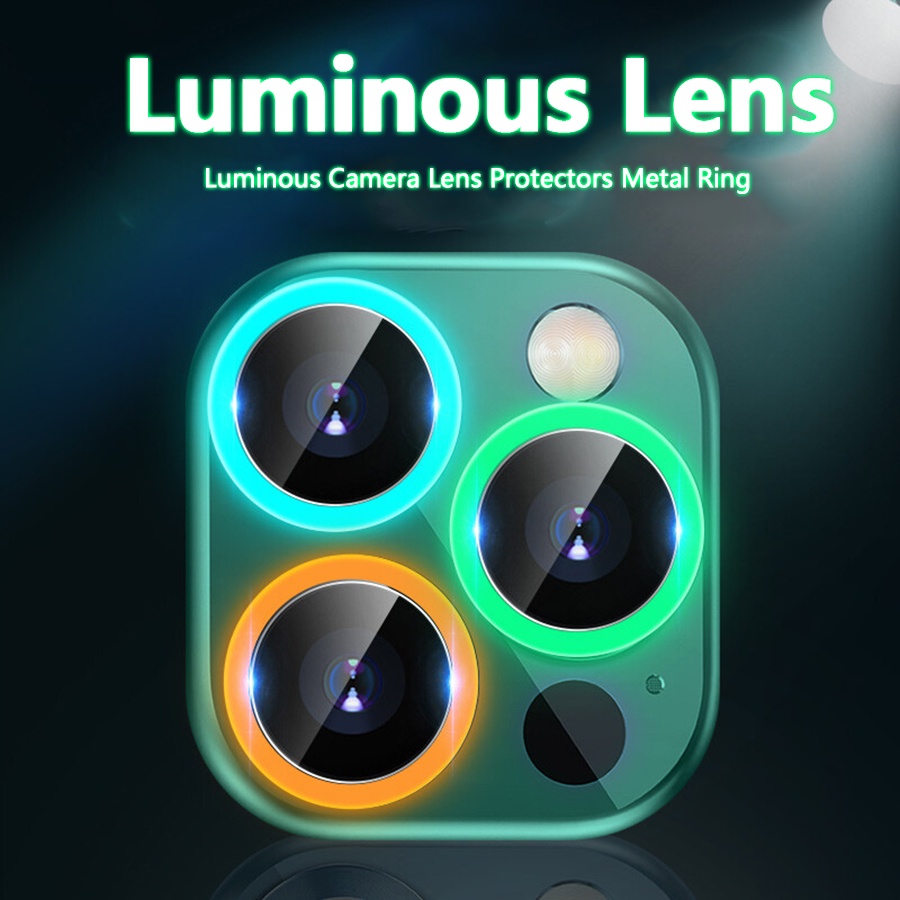 Miếng Dán Cường Lực Bảo Vệ Camera Sau Cho iPhone 11 12 13 Pro Max 13 Mini Và Phụ Kiện