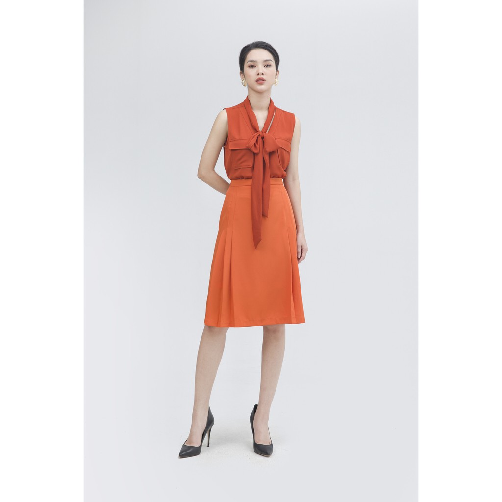 Chân Váy Chữ A 2 Lớp IVY moda MS 31M5073