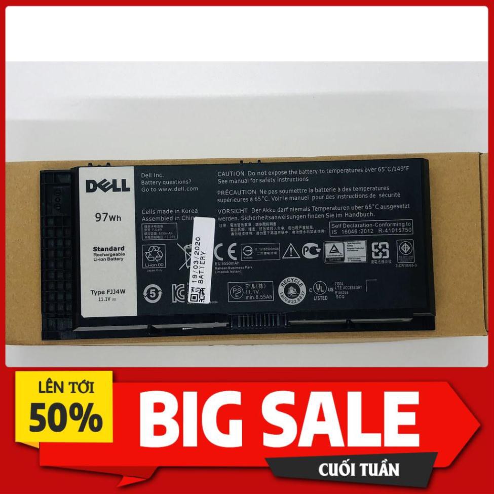 Pin Dell Precision M4600 M4700 M4800 M6600 M6700 M6800 M50 Mã Pin FJJ4W Hàng 97Mh – Z.in logo D.ell