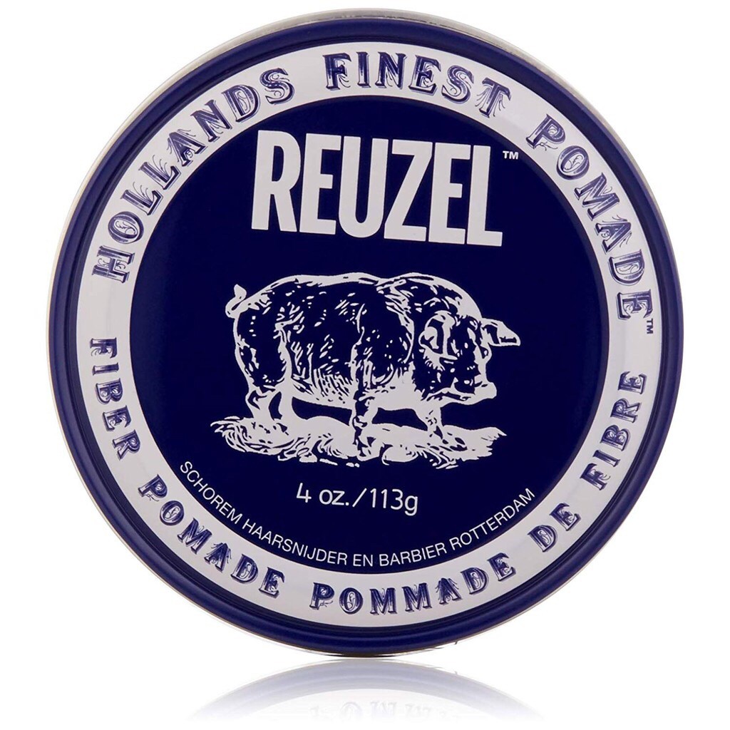 [Chính Hãng]Sáp vuốt tóc giữ nếp cứng độ bóng mờ Reuzel Fiber Pomade 113g