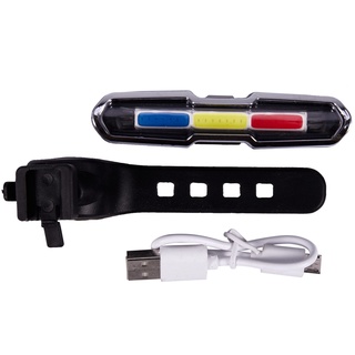 Đèn LED gắn đuôi xe đạp màu sắc