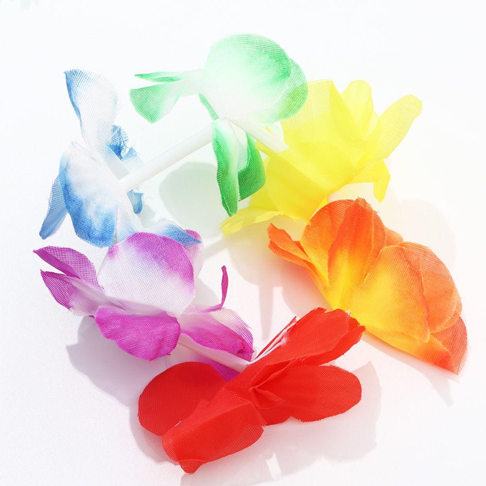 Set 5 Vòng Đeo Cổ Tay Hóa Trang Phong Cách Hawaii