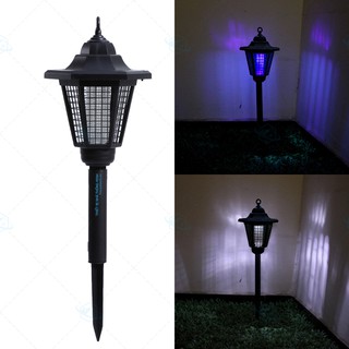 Đèn sân vườn bắt muỗi năng lượng mặt trời HT010