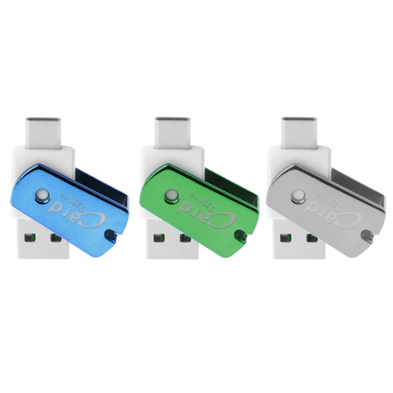 Đầu Đọc Thẻ Nhớ Chuyển Đổi USB 3.1 Type C Sang TF Đa Năng