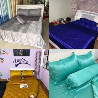 Bộ ga phi lụa thái Tuấn 1m6 (hình thật 100%)