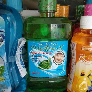 Nước súc miệng trầu không Trawrine-k