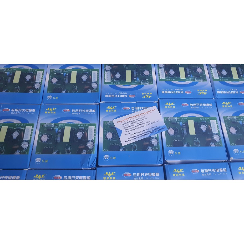 Nguồn xung đa năng 3 đầu ra 5V 12V 18V
