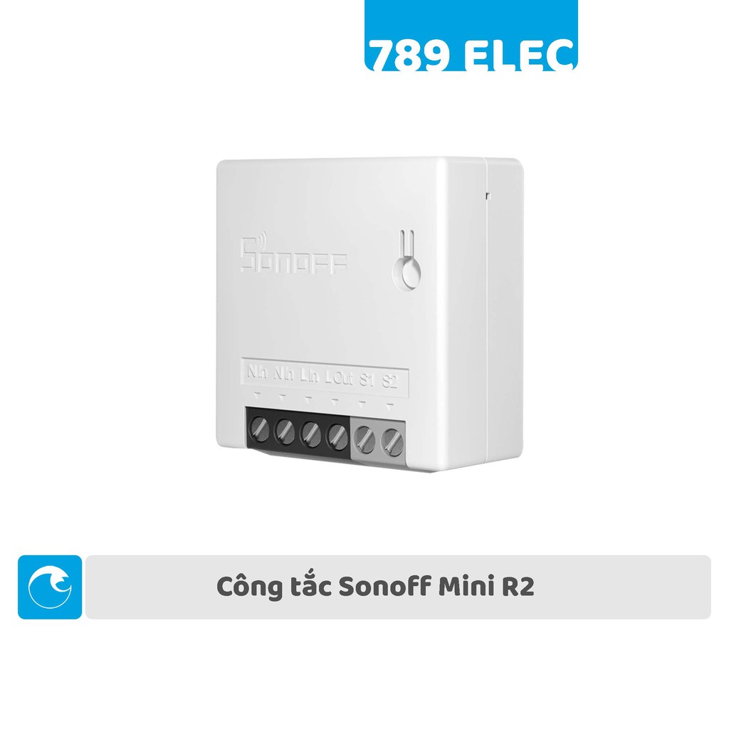 Công tắc wifi Sonoff Mini R2, công tắc điều khiển đảo chiều thông minh