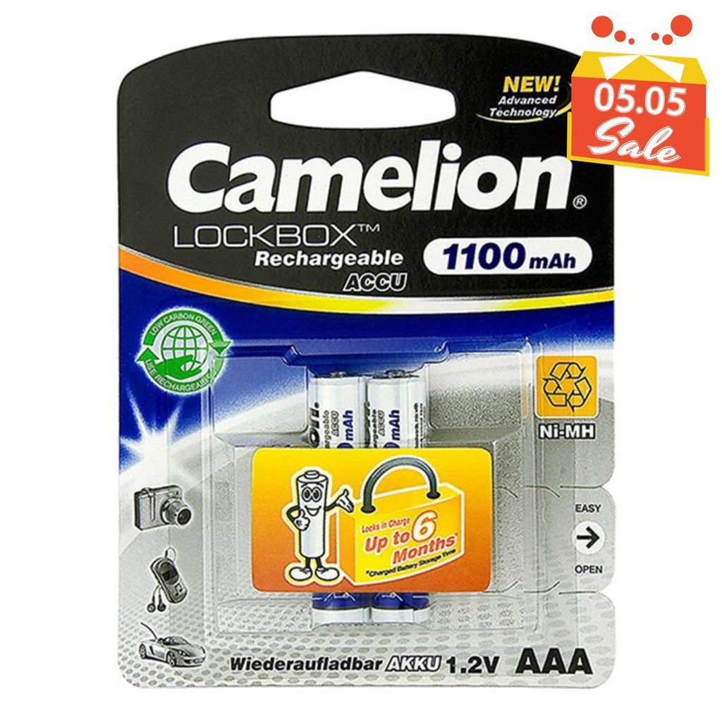 Pin sạc AAA Camelion 1100mAh