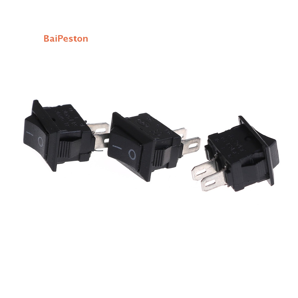 Set 10 Công Tắc Khởi Động 10 * 15MM KCD1-11 250V / 3A 6A 125V AC 2P