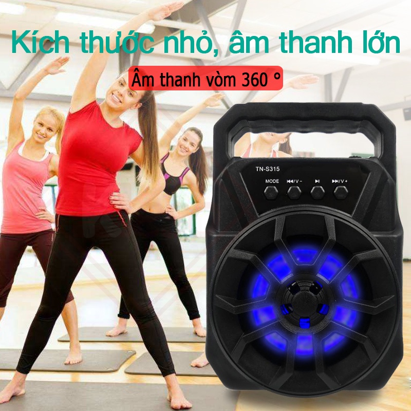 Keso Loa Bluetooth,TNS-315 loa âm thanh Không Dây Cầm Tay,Hỗ Trợ Cắm Usb Thẻ Nhớ Tf Nhỏ Gọn Giá Rẻ